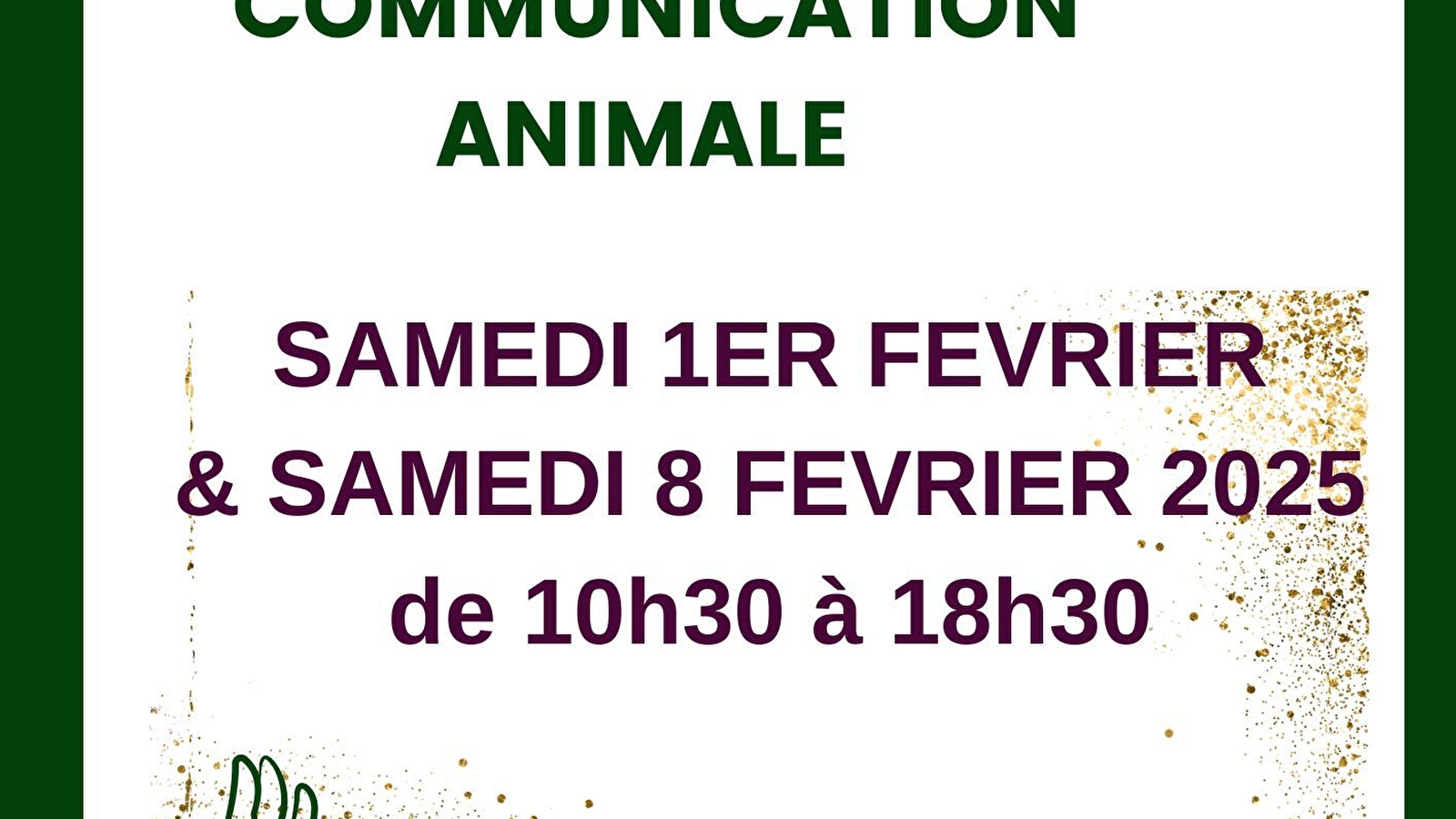 Formation à la communication animale