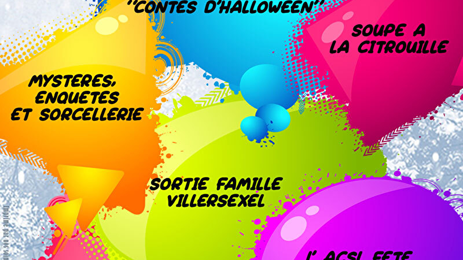 Animations collectives familles vacances d'automne 2024.